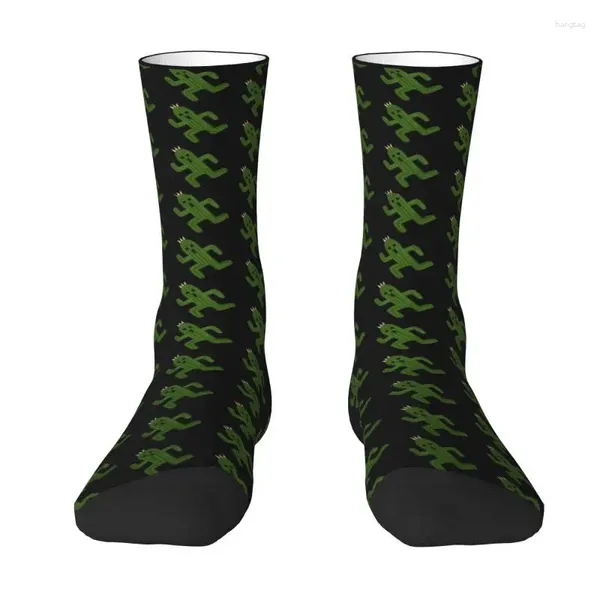 Herrensocken Videospiel Final Fantasy Cactuar Männer Frauen Crew Unisex Cool 3D -Druckwissenschaftsrolle spielen Kleid