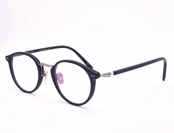 Óculos de sol designers Masunaga Óculos permanentes GMS819 Pure Titanium Classic Japanese Art Round Frame Miopia Frame para homens e mulheres