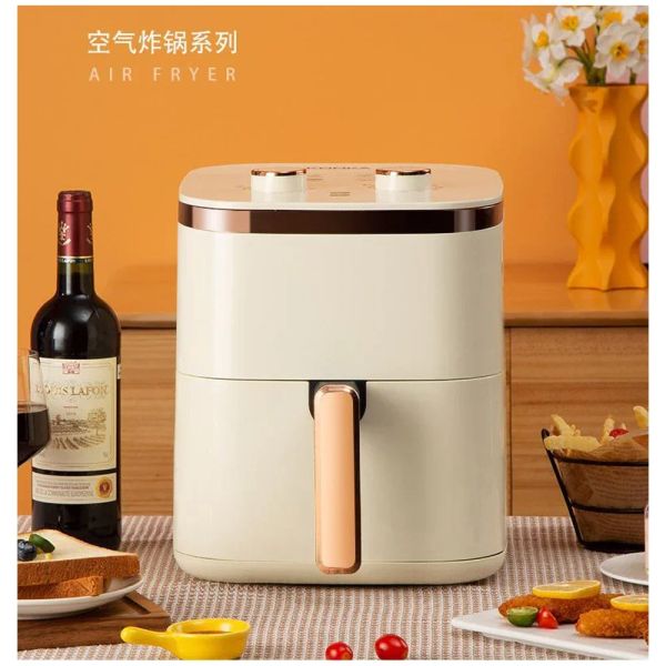 Fryers 10L Air Fryers Интеллектуальная домашняя многофункциональная нефтяная рубежа резервирование печи с сенсорным экраном, визуализация фрайер, фрайер