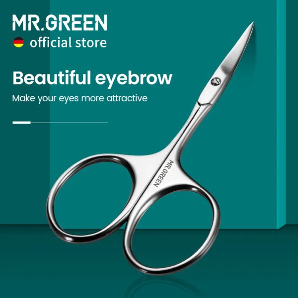 Clippers Mr.Green Scissori per sopracciglia per sopracciglia Curde Cuticole Cuticole Cuticole Professional Manicure Manicure Trimmer Capelli Strumento