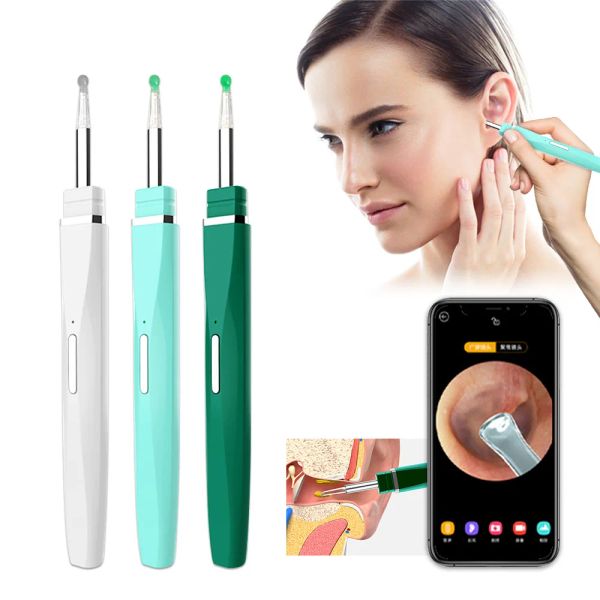 Trimmers Wireless Smart Visual Ear Cleaner Otoscope Ware Intourt
