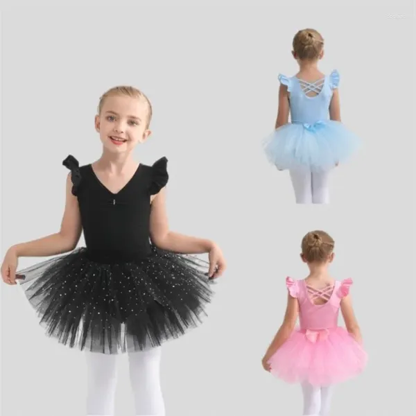 BASE WEAR KIDS BALLET BALLET COSTUME SSINEVELLA CROVE CROVE ALL'ALCINAZIONE CAMPIO GILS GAGIE GAGIE GIGHIT