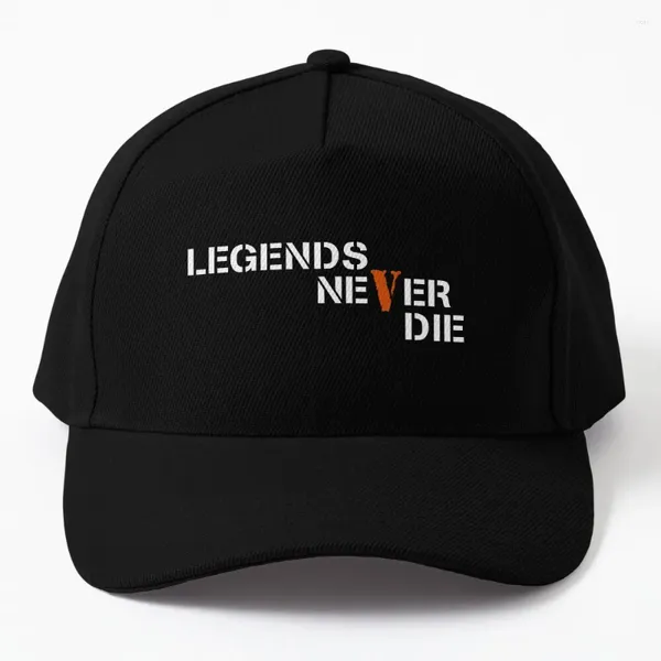 Ball Caps Legends Never Die Baseball Cap Luxury Hape Fluffuy модный капюшон для девочек мужчина