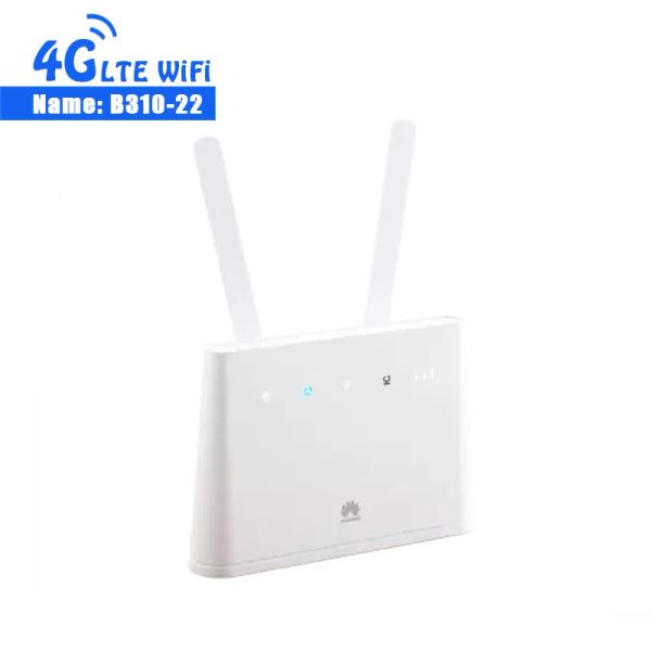Router entsperrten Huawei B310S22 4G Wireless Router B310 B310s mit Antenne 3G 4G CPE -Router WiFi Hotspot Router mit SIM -Kartensteck