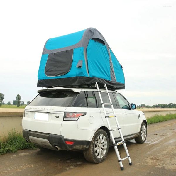 Tendas e abrigos de luxo no telhado coberto de luxo Carpa Techo de Auto Car Bamping Camping tenda de telhado inflável para venda