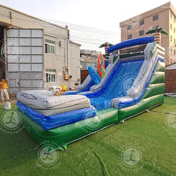 Tende e rifugi per bambini di buona qualità Slide d'acqua Bouncy con piscine in vendita