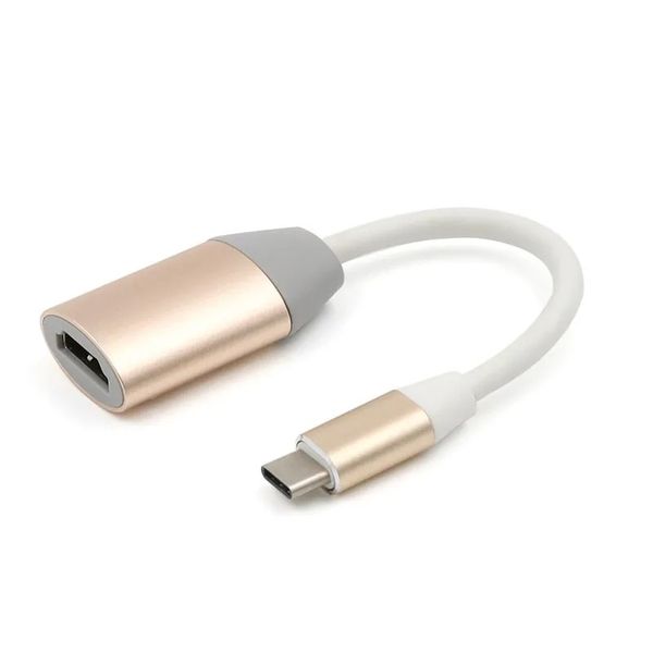 USB 3.1 USB-C-Typ C zu HDMI-kompatiblen Adapter 4K TV-Kabelmännchen zum weiblichen Konverter-Adapter für MacBook Air Pro