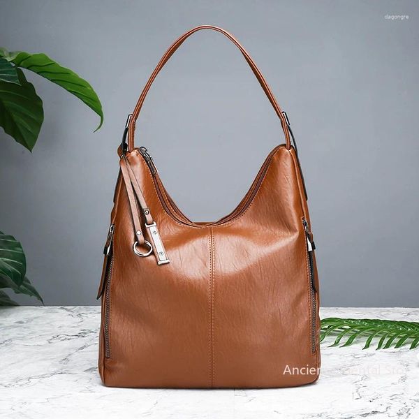 Omuz çantaları vintage kadın el tasarımcıları lüks el çantaları kadın kadın kadın üst-saplı moda marka cüzdanlar