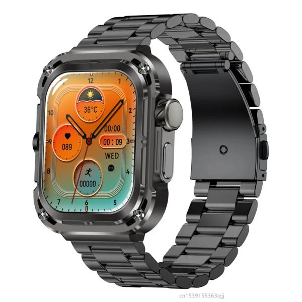 Controle Z85 Max Smart Watch Men Bluetooth Call Lingdong Island Freqüência cardíaca Monitoramento de saúde