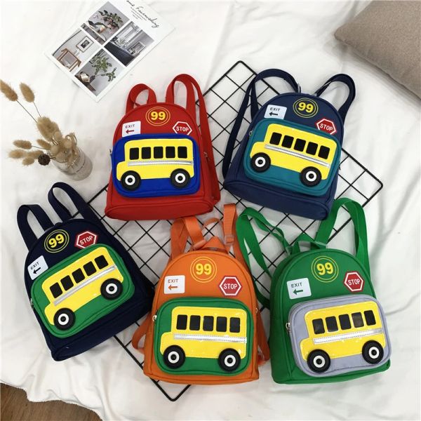 Bolsas fofas de jardim de infância para crianças escolares cartoon carote mochila para meninos meninos de lona leve mochila para crianças