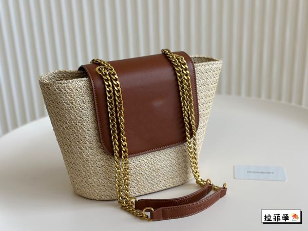 Designer's Pallaw tessuto e borsa in pelle autentica con grande capacità e super una qualità