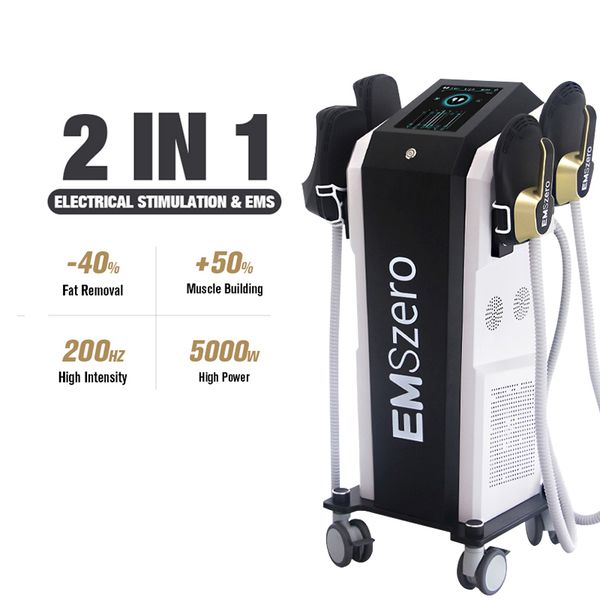 EMS Sculpting Machine RF Nuovo aggiornamento per perdita di peso professionale SLING MUSCLE permanente EMS Ridurre la macchina di bellezza scultura a grasso corporeo in vendita