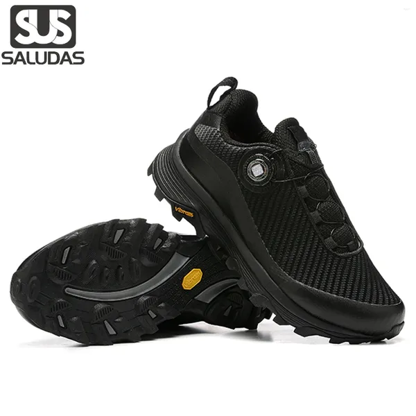 Fitness Shoes Saludas Men caminhando para esportes de moda ao ar livre Trekking Sneakers Sneakers Mountain Trail Running for Walk