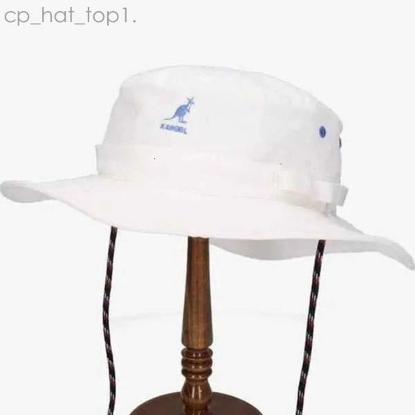 Kangol Sıcak Balıkçı Vizör Havzası Şapka Modası Vahşi Pamuk Kumaş Kova Şapkası Süper Ateş Erkekler ve Kadınlar Düz-Top Clothhat Kangol Hat 5700