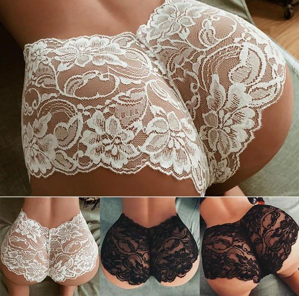 Women039s calcinha feminina feminina renda com cintura francesa calcinha shorts lingerie4744288