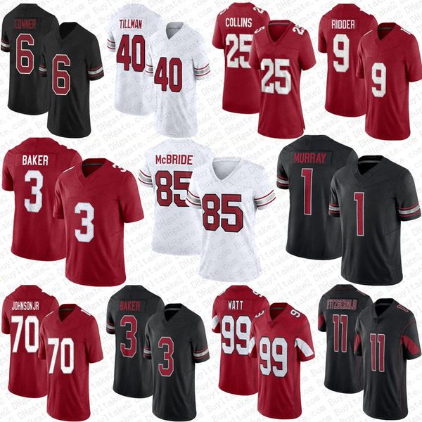 18 Marvin Harrison Jr. Kyler Murray Futbol Jersey Trey McBride Budda Baker JJ Watt James Conner Michael Wilson Paris Johnson Jr Larry Fitzgerald Desmond Ridder