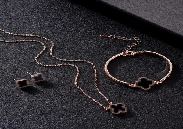 Подвески Clover Bracelet Surging Jewelry Set Set для женщин 5401941