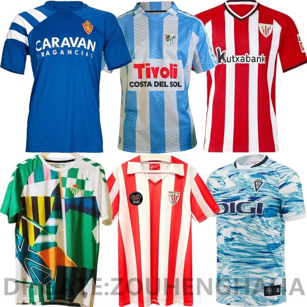 Gerçek Betis Futbol Forması 2023 24 Bahar Festivali Maç Öncesi T-Shirt Bilbao Ev Away Atletik Futbol Gömlekleri Kit Cadiz Zaragoza Özel Camisetas de Futbol Malaga