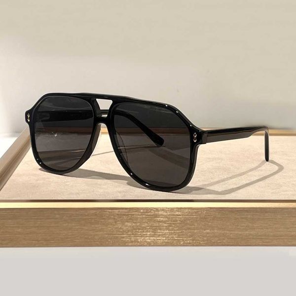 Черные навигатор солнцезащитные очки 1042 темно -серая линза для мужчин летние оттенки солнечные ультрафиолетовые очки с коробкой Vakj