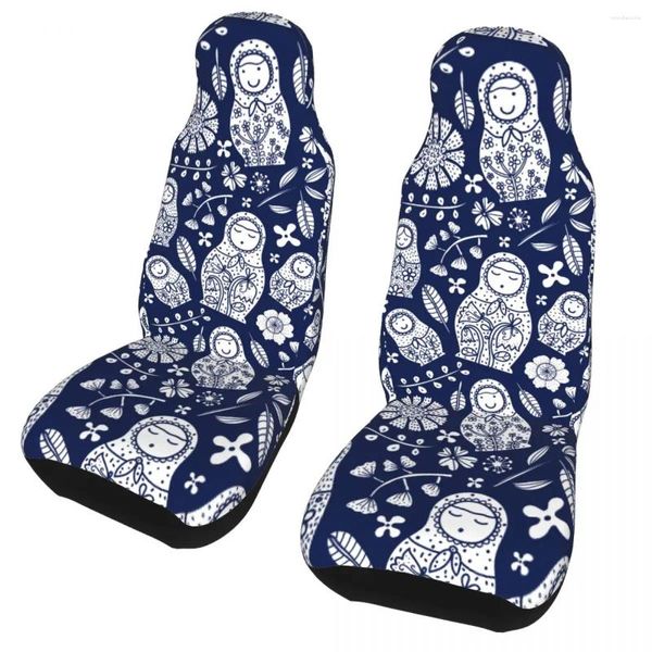 Autositz Deckt Matryoshka Russian Doll Cover Protector Innenzubehör Arten Modelle Schutzschutz