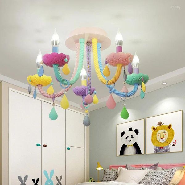 Deckenleuchten Schlafzimmer LED LEGLICHE LICHT KINDER Kinderzimmerlampe 220 V 110 V Bett Schlafen