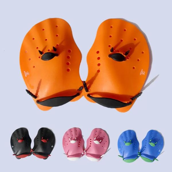 Bambini adulti Professional Swimming Paddles Gerne Correction Correction Fins Flippers Palm Dita Berad Guglie Sport d'acqua Paddle Sport 240411