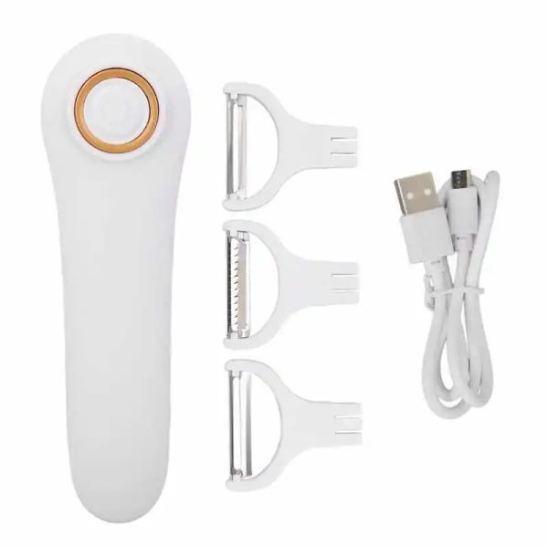 Pelacher pelapista per pelapina pelapatrice puleggiatore USB verdure di frutta ricaricabile per verdure per casa