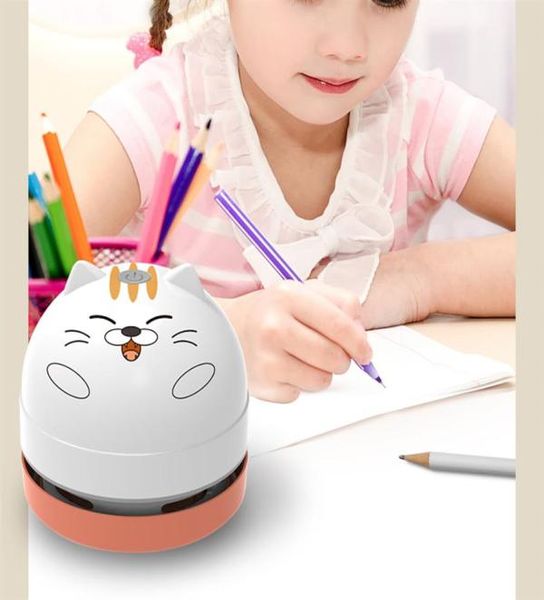 Tragbarer Mini -Desktop -Reinigung Tastaturreinigung Handheld niedlichen Katzen -Design -Schreibtisch -Saugger für Büroschule für Home Newa271236712