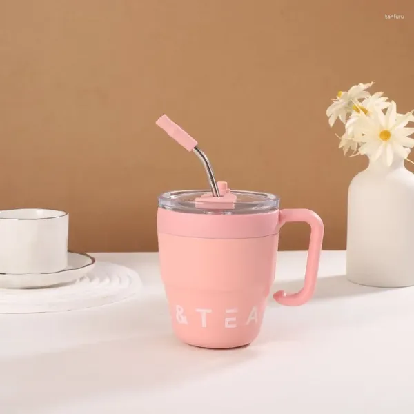 Tumblers kahve yalıtılmış fincan ev kolu ofis suyu moda instagram tarzı kampüs yaz satışı