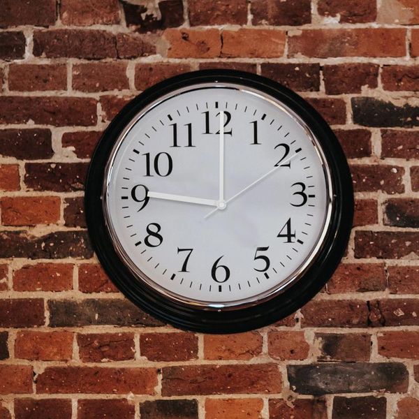 Relógios Acessórios 10 conjuntos de relógio de parede grande manual de reposição DIY Mãos relógios Ponteiro Reparo Branco branco