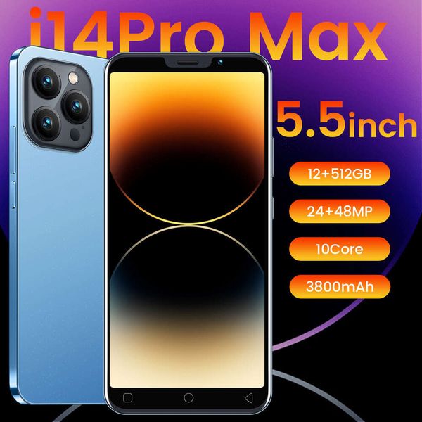 Mobile i14pro max 1+8 ГБ ОЗУ Android 8.1 по низкому смартфонам 3G по низким ценам