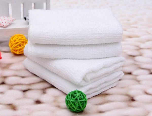 Weiß kleines Quadrattuch 20x20 cm Custom Geschenk Werbegeschenk Günstiges Handtuch absorbierende Handtuch El Baumwolle Serviette Taschentuchküche Ra5606928