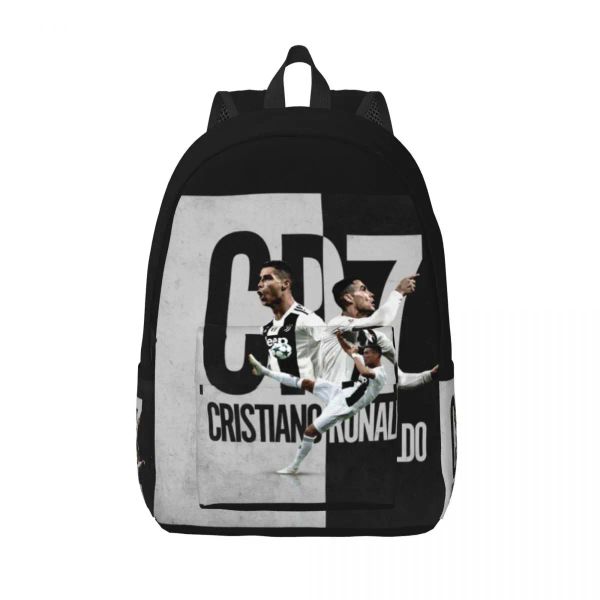 BUSS CR7 STAR di calcio Ccristianos Backpack Rronaldos Women Men Polyester University zaino Big Style Stucks Rucks