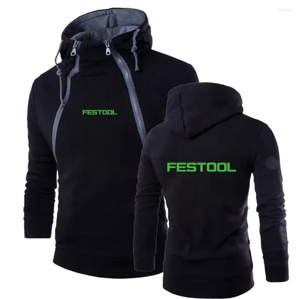 Erkek Ceketler 2024 Erkek Harajuku Festool Tools Leisure Pullover Sıcak İnce Özelleştirme Üstleri Marka Kapşonlu Sweatshirt Takip Hoodies