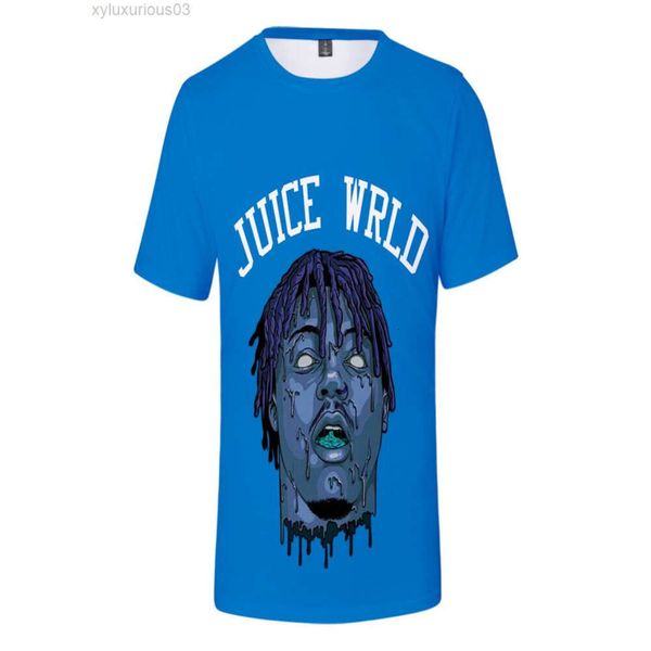 Рэппер Juice WRLD 3D Print Forteme For For Boys and Girls Casual Tees Streetwear Hip Hop Kids Child