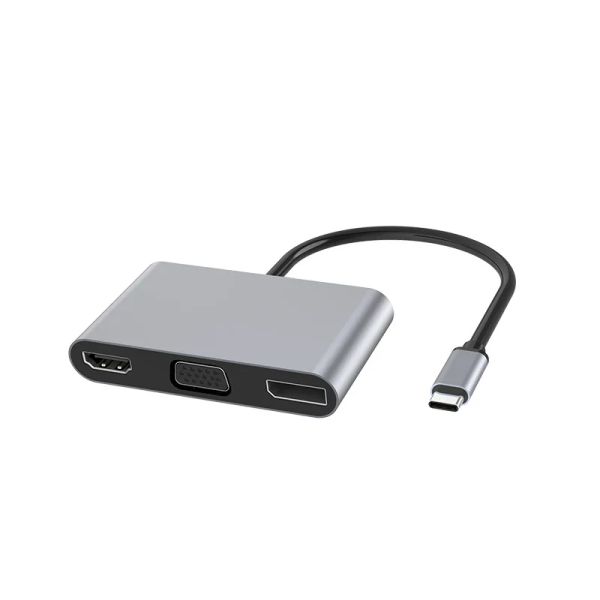 Stationen C Hub Docking Station Dual -Monitore für Dell XPS HP Elitebook Lenovo Acer Chromebook ASUS USB C an Dual Hdmicompatible VGA USB