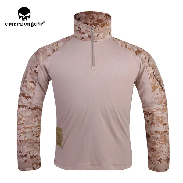 Футболки Emersongear Tactical G3 рубашка Gen3 Hunting Airsoft Tops Muliticam Army Army Army Военные рубашки стреляют в спорт на открытом воздухе EM8575