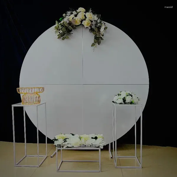Parti Dekorasyonu 4pcs Düğün Mezuniyeti Yıldönümü Nişan Çerçeve İşareti Arka Plan Çember Balon Balon Çiçek Kaveri Kıta Barı