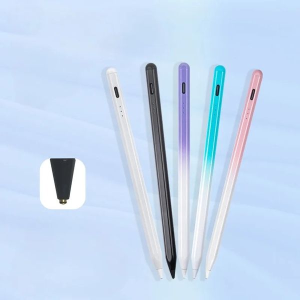 1PC Universal Stylus caneta para Android iOS tablet iPad Mobile Apple lápis 1 2 para Samsung Huawei Telefone Xiaomi Capacition Stylus