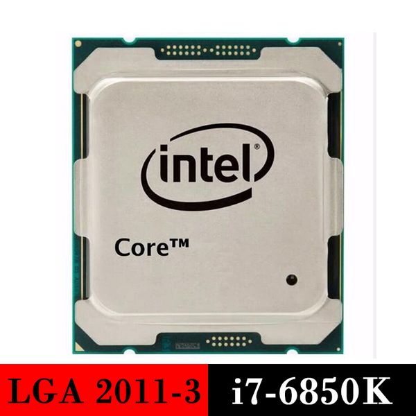 Processore server utilizzato Intel Core X-Series I7-6850K CPU LGA 2011-3 per X99 6850K LGA2011-3 LGA20113