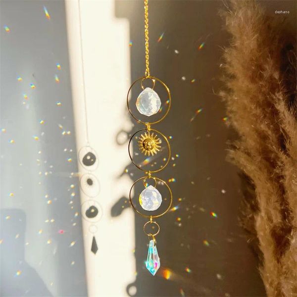 Decorações de jardim Crystal suncatcher pendure decoração