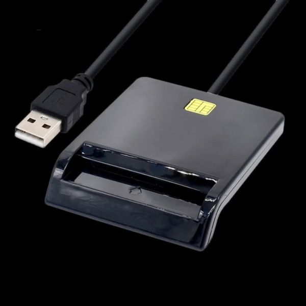 USB Smart Card Reader для банковской карты IC/ID EMV Card Hearder Высокое качество для Windows 7 8 10 для Linux OS USB-CCID ISO 7816