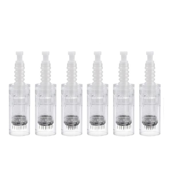 Роллер 10/50pcs Electric Derma Pen M7 Игроки штыки 9/12/36 PINS/Nano Cartridge для автоматического микроигро