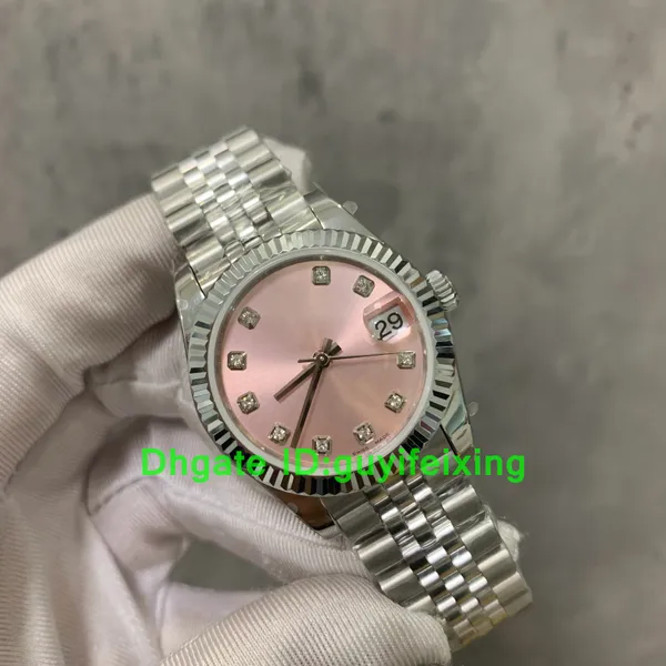 Женщины высококачественных женских часов BP Factory Date Только 31 мм розовые часы Dial Watch Designer 178274 278274 Леди Сталь Юбилейные женские элегантные наручные часы Рождественские подарки с коробкой