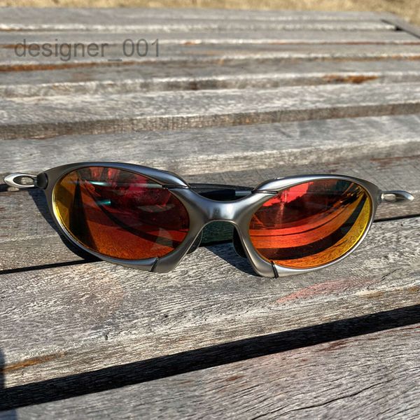 Güneş gözlükleri kutuplaşmış romeo x metal güneş gözlükleri erkek spor binicilik bisiklet gözlükleri yarış mtb gözlük 230612 yp53