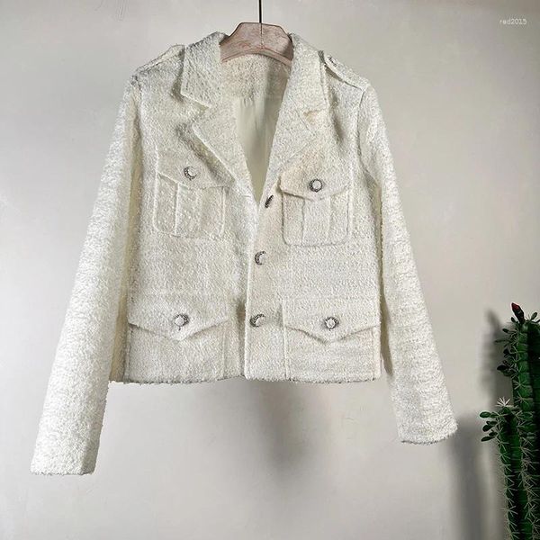 Женские куртки маленькая ароматная белая тонкая пальто