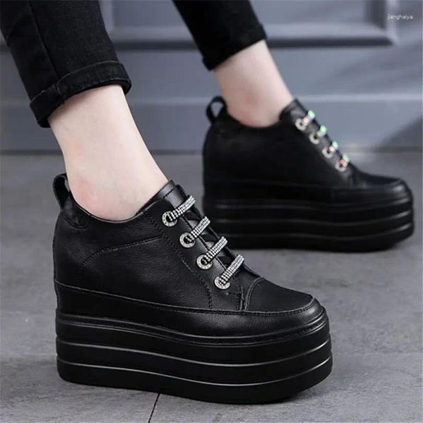 Scarpe casual Donne Cow Cow Leather Sneakers Platfor