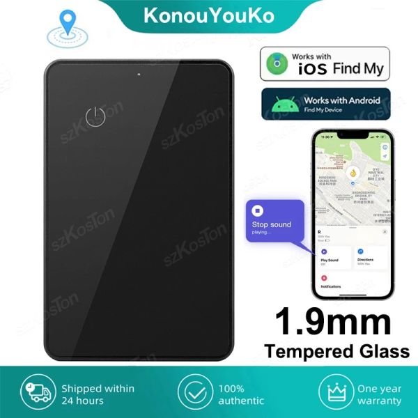 Cüzdan Kart Bulucu, IOS Android Telefon Padü Globle Konum Bulucu için Uygulamamı Bul, Cüzdan Anahtar Tracker MFI Sertifikalı NFC Etiketi ile çalışır