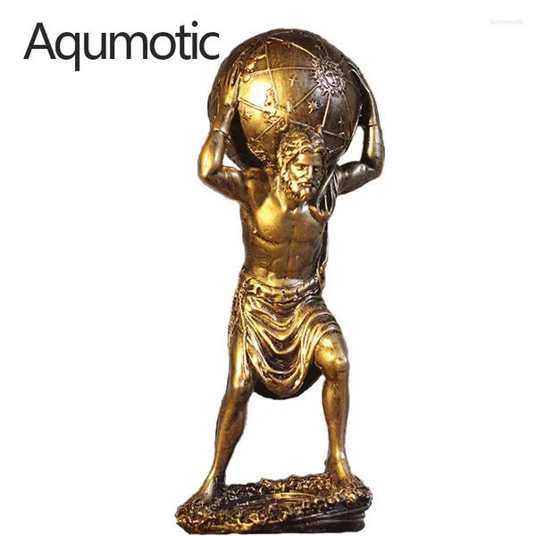 Dekorative Figuren aqumotische Götter und Helden des alten Griechenlands Mythologie Dekor Charakter Ornamente Mittelstudiendekoration Statuen basteln