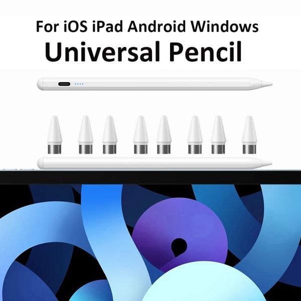 Pads Universal Stylus Pen für iOS Android Windows Smart Pen für iPad Apple Pencil Huawei Xiaomi Redmi Samsung Tablet Touch Pen